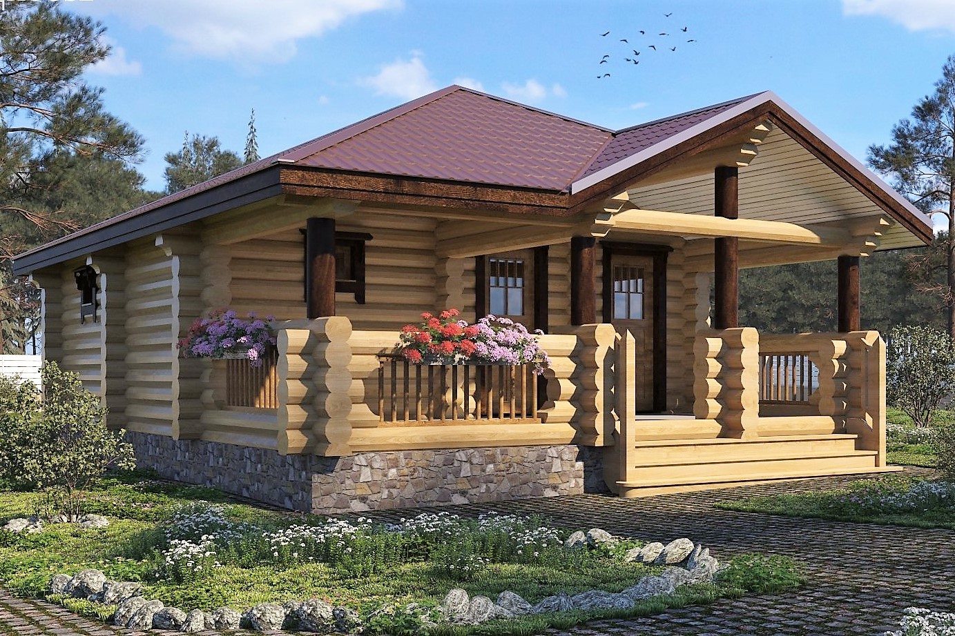 Деревянные дома